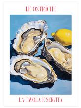 Le Ostriche - Art Print